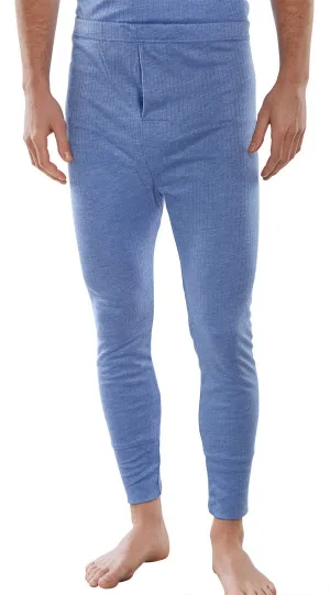 Beeswift Workwear Blue Thermal Long John Trousers {All Sizes}