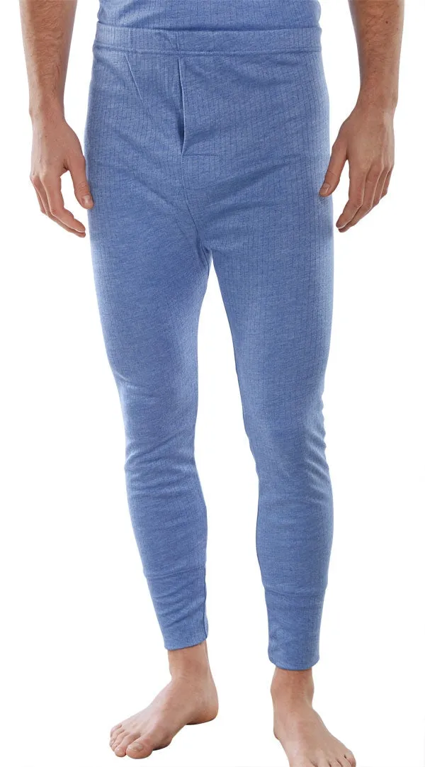 Beeswift Workwear Blue Thermal Long John Trousers {All Sizes}