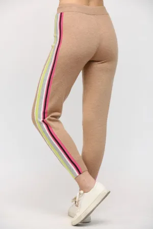 Colorful Stripe Knit Pants