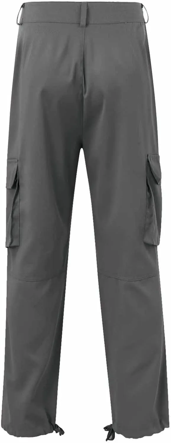 Mens Workout Cargo Sweatpants Loose Sports Trousers Work Pants with Pockets Men's Hiking Cargo Pants for Men Joggers