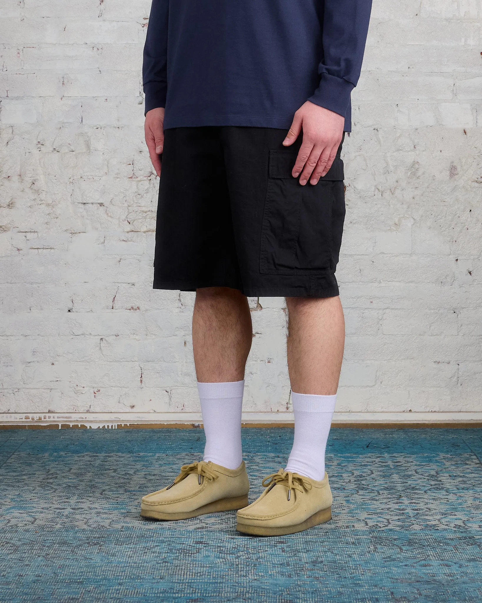 nanamica Cargo Short Black