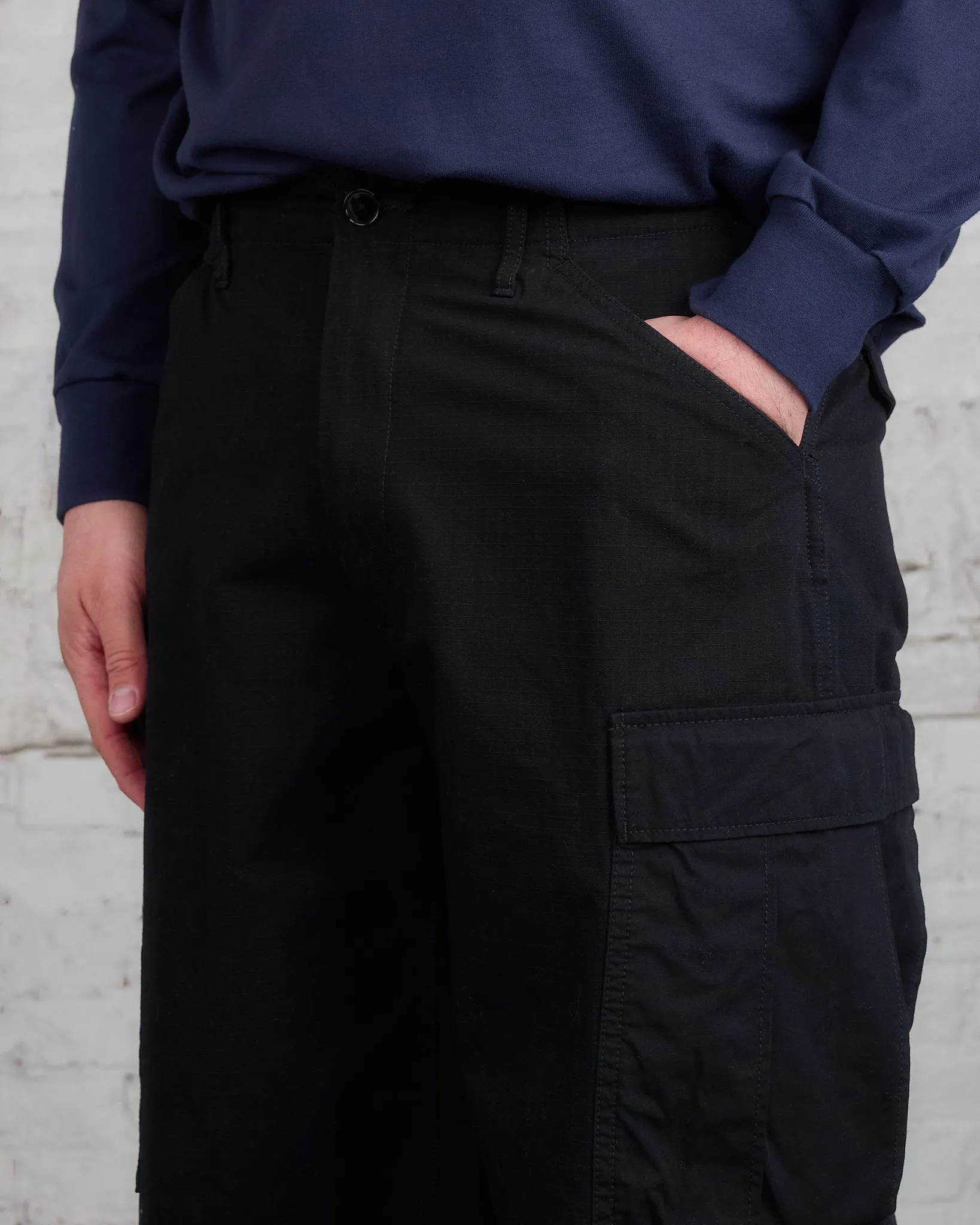 nanamica Cargo Short Black