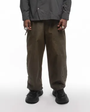 OLIVE MOCHI RIPSTOP TROUSERS