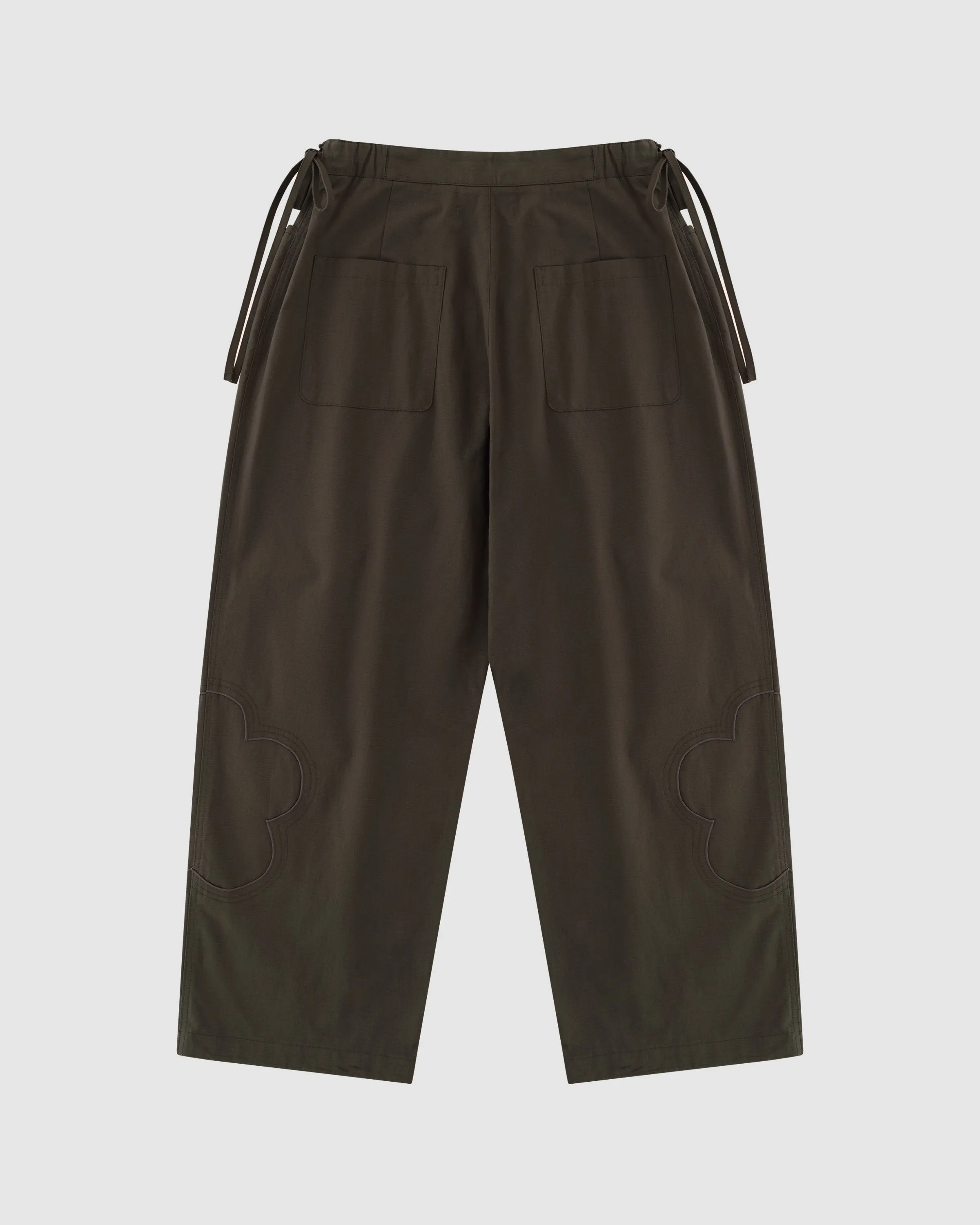 OLIVE MOCHI RIPSTOP TROUSERS