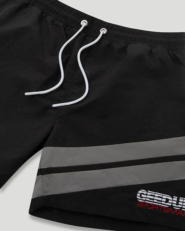 Sportsman Shorts Black/Grey