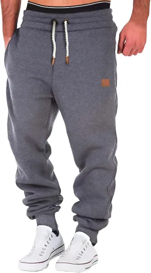 Sweatpant for Men with Pockets Jogger Sports Pants Drawstring Sports Trousers Mens Sweatpants with Pockets Drawstring