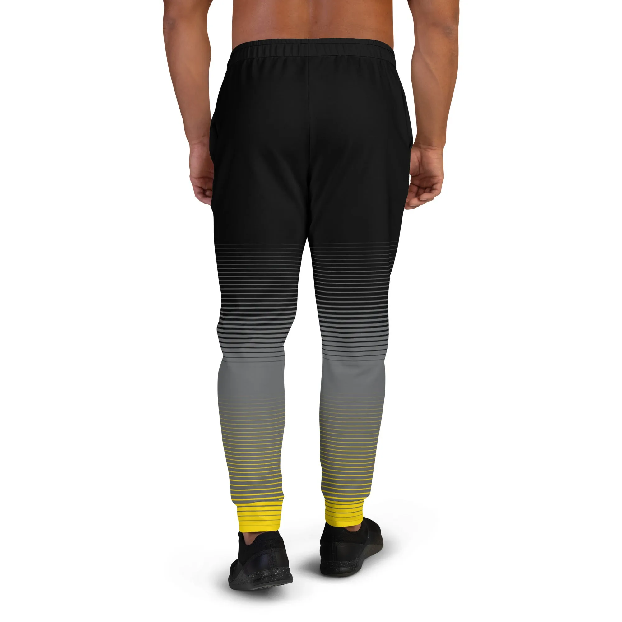 Yellow OMBRE Men's Joggers