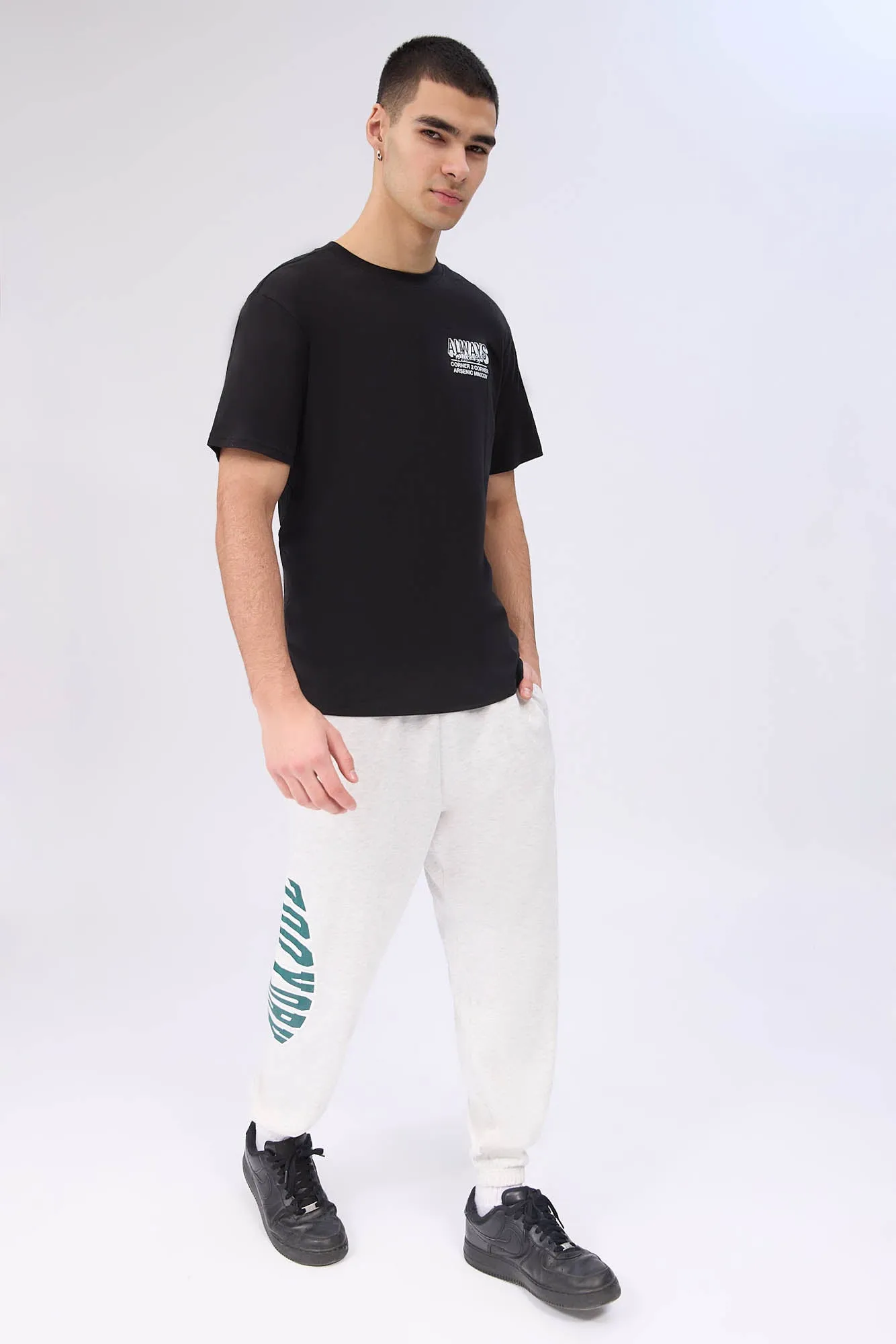 Zoo York Mens Varsity Logo Sweatpant