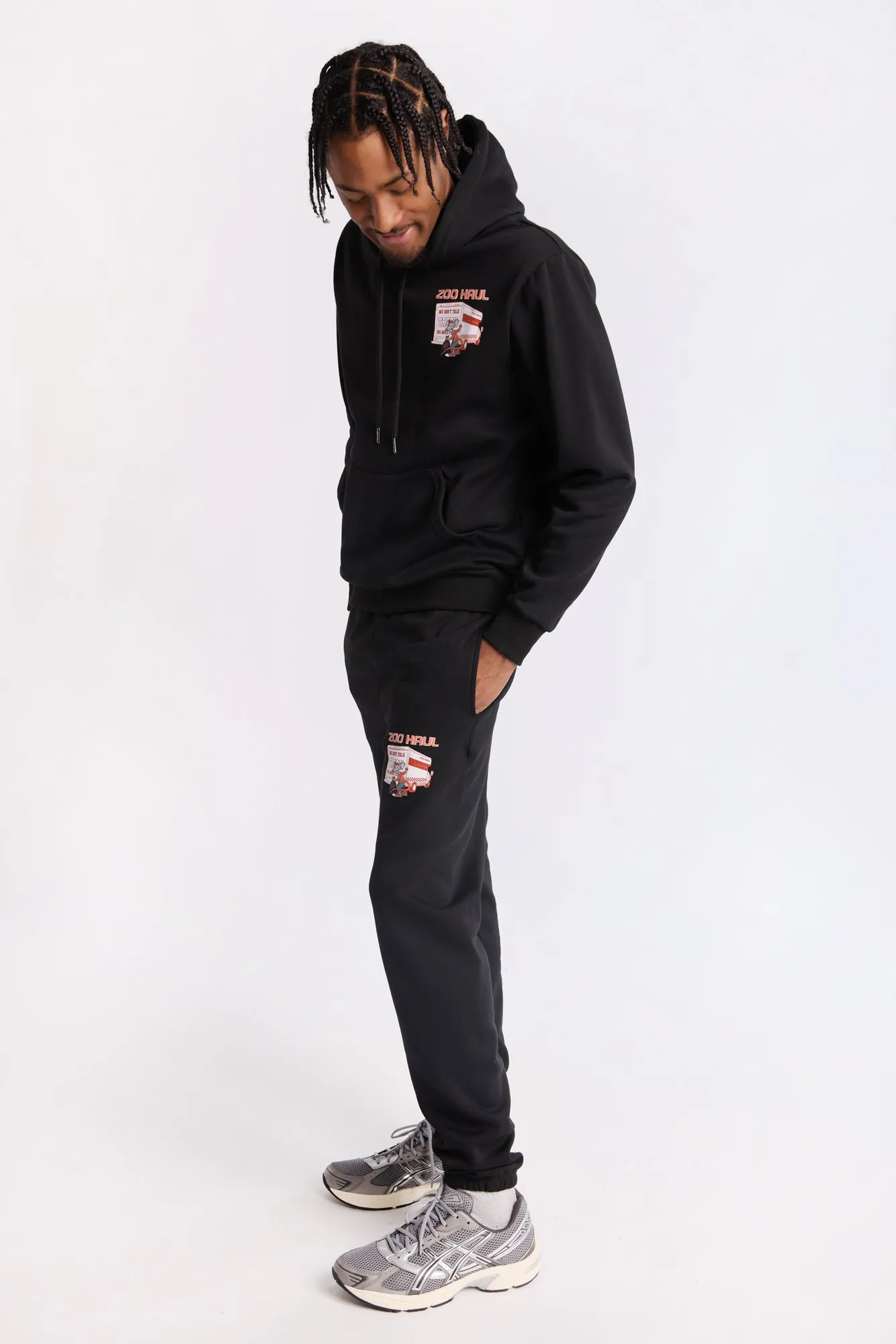 Zoo York Mens Zoo Haul Graphic Sweatpant